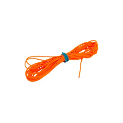Gumiszál, jelzőszínű, hossza 300 cm, átmérője 1 mm
