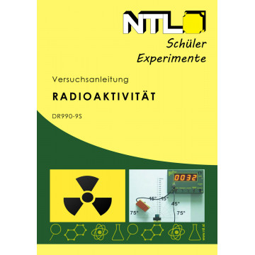 Kísérleti kézikönyv, "Radioaktivitás", német (kiskönyv)