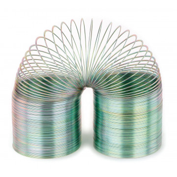 Slinky lépegető rugó