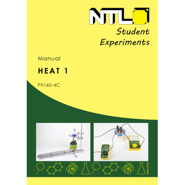 Kísérleti leírás kézikönyv, hőtan 1, angol