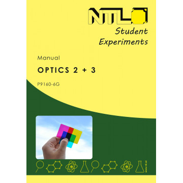 Kísérleti leírás kézikönyv, optika 2 és 3, angol