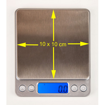 Digitális mérleg, 2000 g/0.1 g