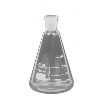 Erlenmeyer-lombik, 250 ml, GJ19