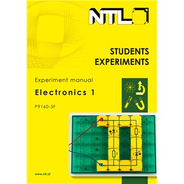 Kísérleti leírás kézikönyv, elektronika 1, angol