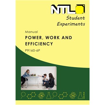 Kísérleti leírás kézikönyv Teljesítmény, munka és hatásfok, angol