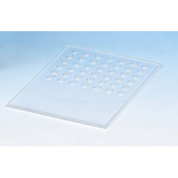 Elválasztólemez lyukakkal, 80x114 mm
