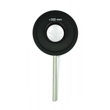 Lencse optikai padhoz “demo”, f = +300 mm