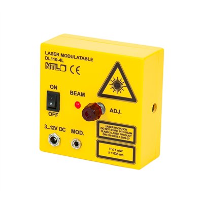 Lézer, 635 nm, 1 mW, modulálható