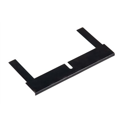 Sínre szerelhető elzáró, távolság  100 mm

